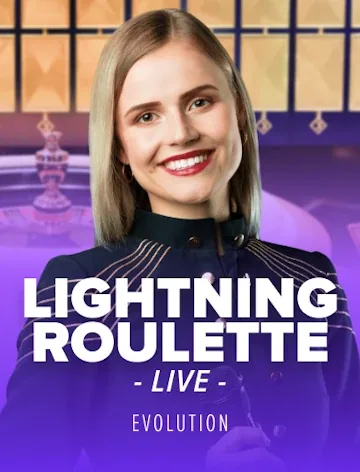 Lightning Roulette by Evolution at Mr Jones Casino
